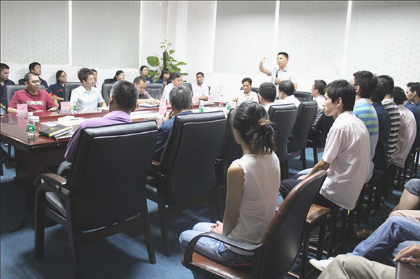 2014年9月30日，今泰管理升級誓師大會召開